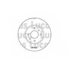 DF1032 TRW Тормозной диск