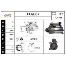 FO9067 SNRA Стартер