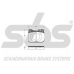 1501223304 S.b.s. Комплект тормозных колодок, дисковый тормоз