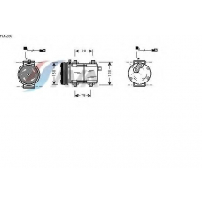 FDK280 AVA Компрессор, кондиционер