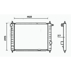 RM0057 EQUAL QUALITY Радиатор, охлаждение двигателя