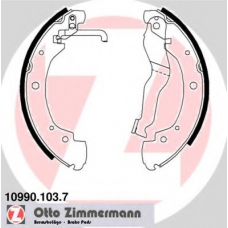 10990.103.7 ZIMMERMANN Комплект тормозных колодок