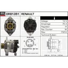 DRB1351 DELCO REMY Генератор