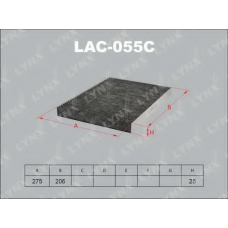 LAC-055C LYNX Cалонный фильтр