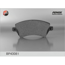 BP43081 FENOX Комплект тормозных колодок, дисковый тормоз