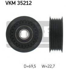VKM 35212 SKF Паразитный / ведущий ролик, поликлиновой ремень