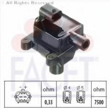 9.6287 FACET Катушка зажигания
