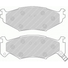 FDB977 FERODO Комплект тормозных колодок, дисковый тормоз