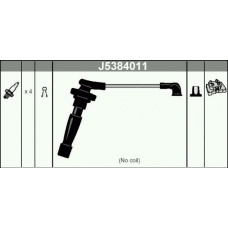 J5384011 NIPPARTS Комплект проводов зажигания