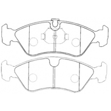 PN-0031 JNBK Колодки тормозные