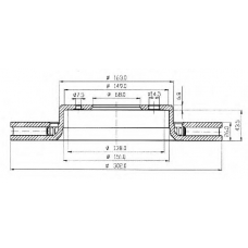 BDC4810 QUINTON HAZELL Тормозной диск