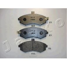50H13 JAPKO Комплект тормозных колодок, дисковый тормоз