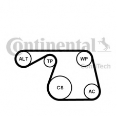 6PK1310K1 CONTITECH Поликлиновой ременный комплект