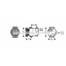 RTK441 Prasco Компрессор, кондиционер