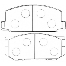 PN-1067 JNBK Колодки тормозные