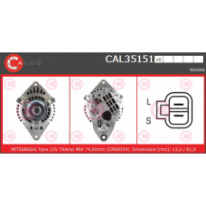 CAL35151AS CASCO Генератор