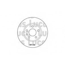 DF1739 TRW Тормозной диск