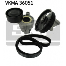VKMA 36051 SKF Поликлиновой ременный комплект