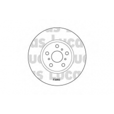 DF3093 TRW Тормозной диск
