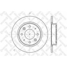 6020-3503-SX STELLOX Тормозной диск