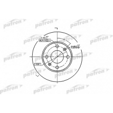 PBD1217 PATRON Тормозной диск