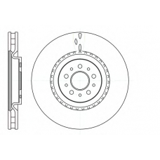 61010.10 REMSA Тормозной диск
