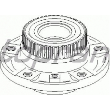500 360 TOPRAN Ступица колеса