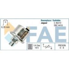 14040 FAE Датчик, давление масла