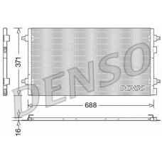 DCN13004 DENSO Конденсатор, кондиционер