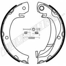 115.325K TRUSTING Комплект тормозных колодок, стояночная тормозная с