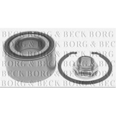 BWK1161 BORG & BECK Комплект подшипника ступицы колеса