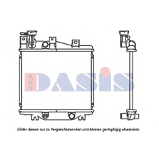 360006N AKS DASIS Радиатор, охлаждение двигателя