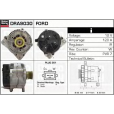 DRA9030 DELCO REMY Генератор