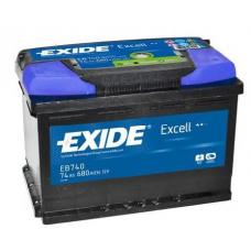 _EB740 EXIDE Стартерная аккумуляторная батарея; Стартерная акку