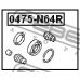 0475-N64R FEBEST Ремкомплект, тормозной суппорт