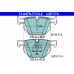 13.0470-7174.2 ATE Комплект тормозных колодок, дисковый тормоз