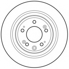 562697BC BENDIX Тормозной диск