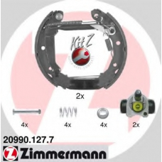 20990.127.7 ZIMMERMANN Комплект тормозных колодок