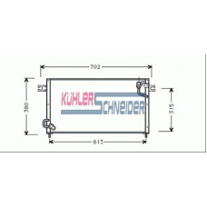 0520011 KUHLER SCHNEIDER Конденсатор, кондиционер