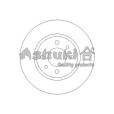 QFI606-01 ASHUKI Тормозной диск