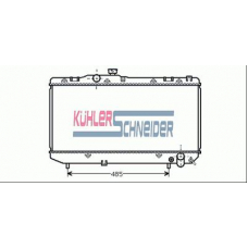 3209401 KUHLER SCHNEIDER Радиатор, охлаждение двигател