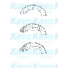 BS-4410 KAVO PARTS Комплект тормозных колодок