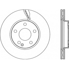 BDR2200.20 OPEN PARTS Тормозной диск