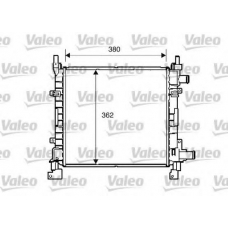734772 VALEO Радиатор, охлаждение двигателя