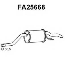 FA25668 VENEPORTE Глушитель выхлопных газов конечный