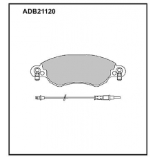 ADB21120 Allied Nippon Тормозные колодки