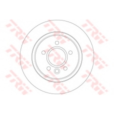 DF6535 TRW Тормозной диск