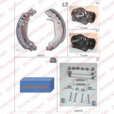 823 DELPHI Комплект тормозных колодок