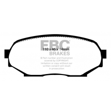 DP802 EBC Brakes Колодки тормозные