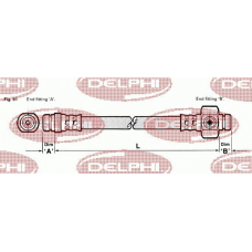 LH2250 DELPHI Тормозной шланг